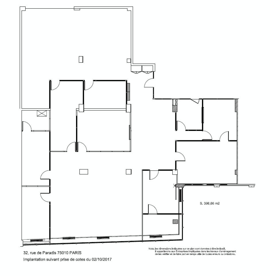 Bureau Paris 393m² Location bureau Paris OLBUR2531049 16